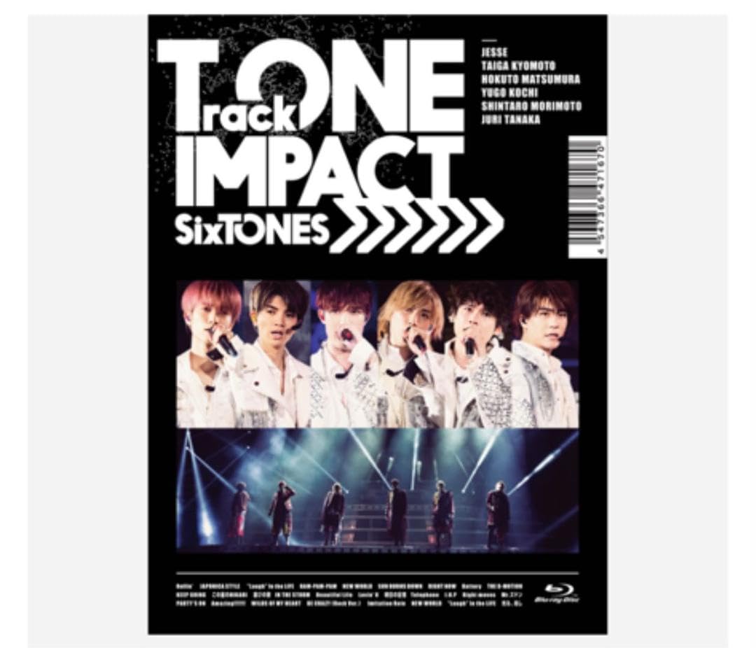 SixTONES TrackONE-IMPACT 初回盤 、on eST TrackONE -IMPACT- : SixTONES | HMV&BOOKS online - SEBJ-3/4
